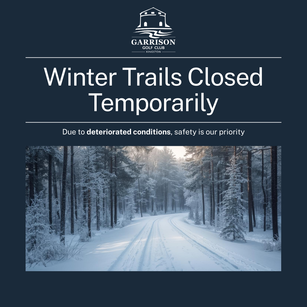 Winter Trails Closed
